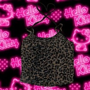 Leopard Print medium woman’s  cami Top
